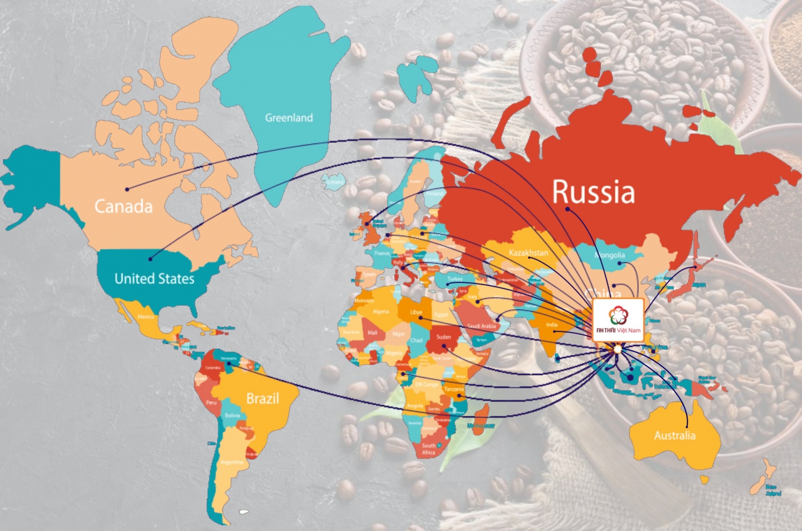 Sản phẩm của Tập đoàn An Thái đã có mặt hơn 40 quốc gia trên thế giới
