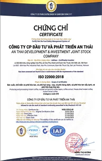 Chứng nhận ISO 22000:2018