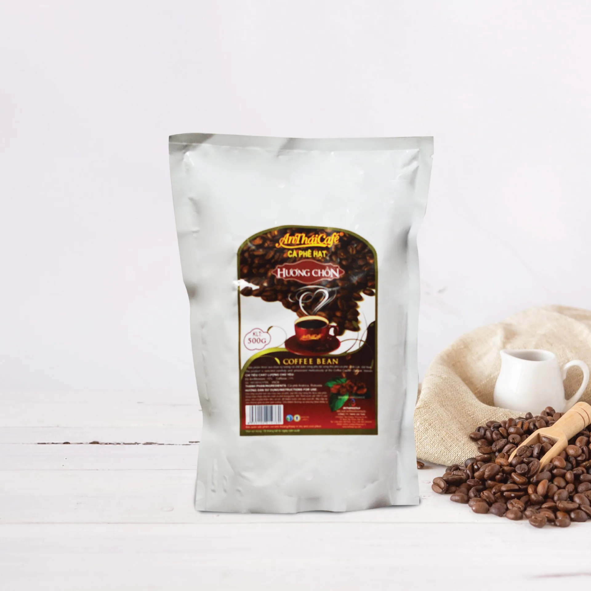 Cà Phê Hạt Rang Hương Chồn 500g - AnTháiCafé