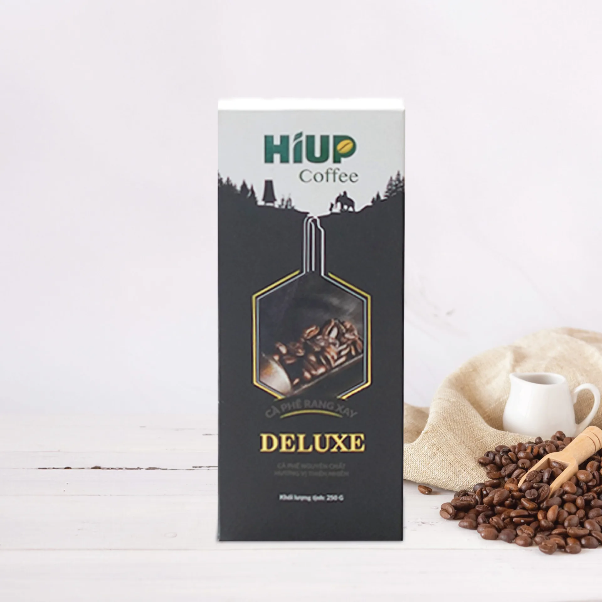 Cà Phê Rang Xay Deluxe 250g - Hiup Coffee