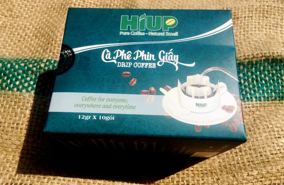 Cà phê phin giấy 10 gói - 12g, bên bạn mọi lúc mọi nơi